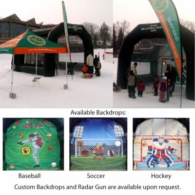 Interactive Inflatable Sports Target Balloon